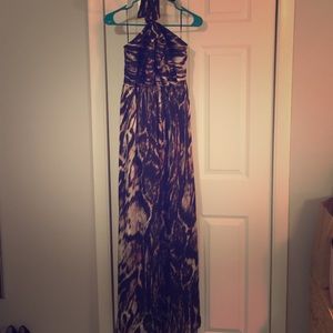 H&M halter maxi dress